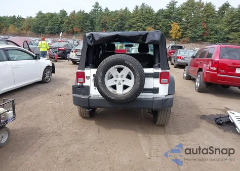 2018 Jeep Wrangler Jk Sport S 4X4 из США, поврежденный, VIN 1C4AJWAG5JL819280